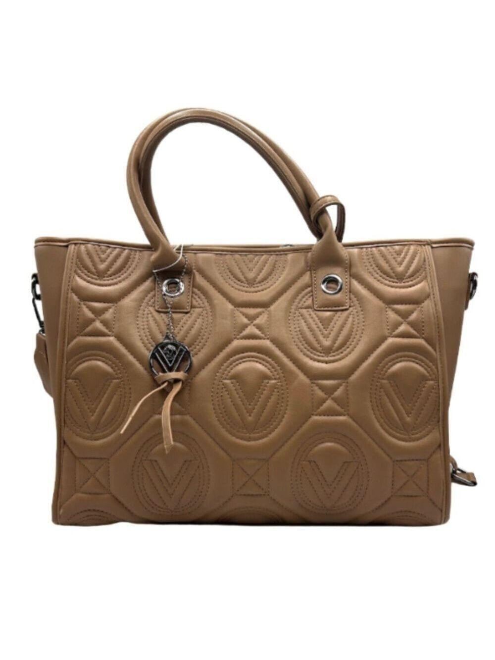 Valentino Orlandi Extra Large Quilted Tote Bag NWT